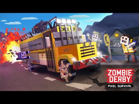 Download Zombie Derby: Pixel Survival Race for Android screenshot 8