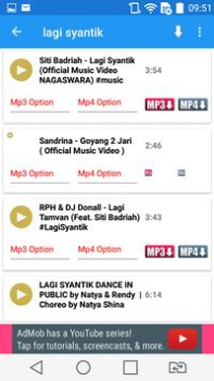Download Mp3Mp4U Download mp3 Music and audio for Android screenshot 4