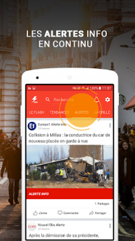 Download Flash info - Actualités et Mét News & Magazines for Android screenshot 3