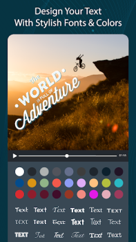 Download Add Fancy Text on Video Video Players & Editors for Android screenshot 3