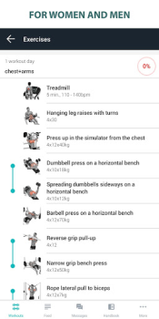 Download Fitness App: Gym Workout Plan Health & Fitness for Android screenshot 2