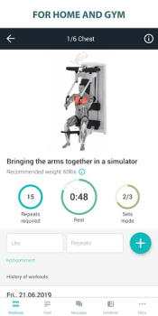 Download Fitness App: Gym Workout Plan Health & Fitness for Android screenshot 3