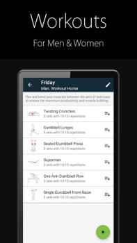 Download Fitness Trainer FitProSport Health & Fitness for Android screenshot 6