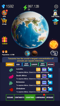 Download Idle World - Build The Planet Casual for Android screenshot 2