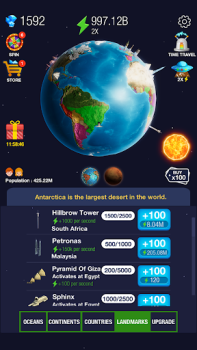 Download Idle World - Build The Planet Casual for Android screenshot 4