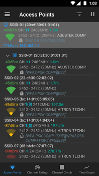 Download WiFi Analyzer (open-source) Tools for Android screenshot 2