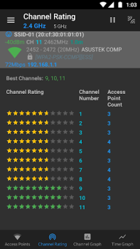 Download WiFi Analyzer (open-source) Tools for Android screenshot 3