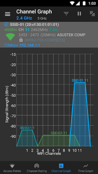 Download WiFi Analyzer (open-source) Tools for Android screenshot 4