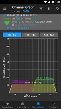 Download WiFi Analyzer (open-source) Tools for Android screenshot 5