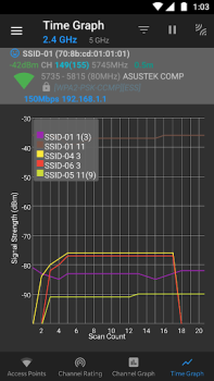 Download WiFi Analyzer (open-source) Tools for Android screenshot 6