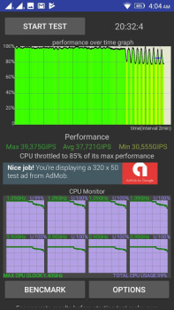 Download CPU Throttling Test Tools for Android screenshot 2