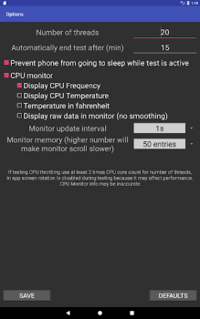 Download CPU Throttling Test Tools for Android screenshot 6