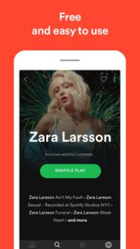 Download Spotify: Music and Podcasts Music and audio for Android screenshot 2