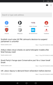 Download Carbon: Super Fast Browser Contact for Android screenshot 5