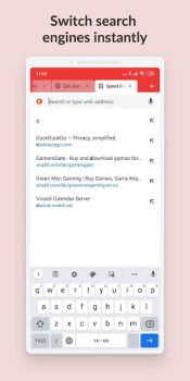Download Vivaldi Browser Snapshot Contact for Android screenshot 5