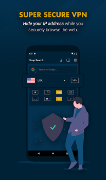 Download Snap Search - Private Browser Contact for Android screenshot 2