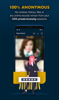 Download Snap Search - Private Browser Contact for Android screenshot 4