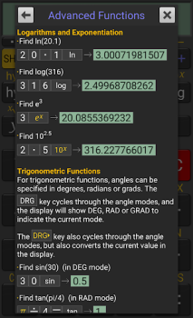 Download RealCalc Scientific Calculator Work for Android screenshot 5