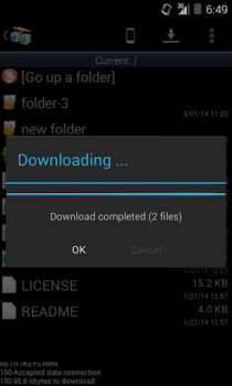 Download AndFTP (your FTP client) Tools for Android screenshot 4