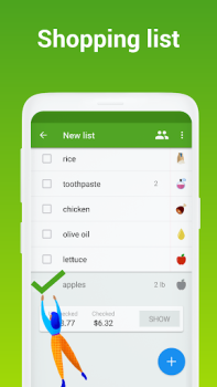 Download Listonic: Grocery List App Purchases for Android screenshot 2