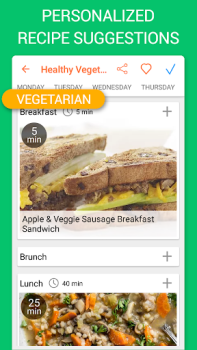 Download Recipe Calendar - Meal Planner Food and drink for Android screenshot 2