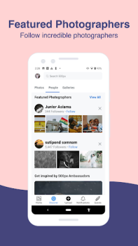 Download 500px-Photo Sharing Community Photo for Android screenshot 2
