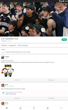 Download BAND - App for all groups Social for Android screenshot 7