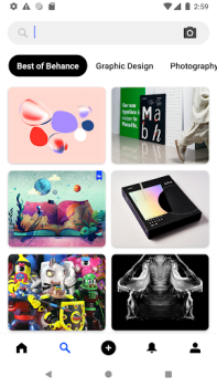 Download Behance - Creative Portfolios Art and design for Android screenshot 2