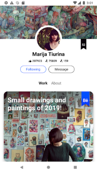 Download Behance - Creative Portfolios Art and design for Android screenshot 3