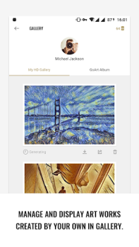 Download AI Art Image Generator – GoArt Photo for Android screenshot 2