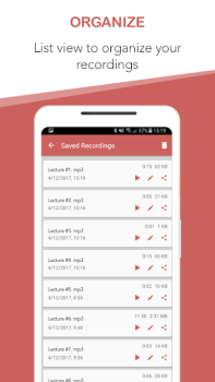 Download Voice Recorder HD Music and audio for Android screenshot 2
