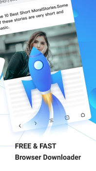 Download APUS Browser-Private & Fast Contact for Android screenshot 2
