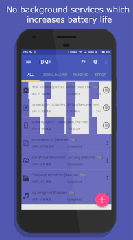 Download 1DM Lite: Browser & Downloader Tools for Android screenshot 4