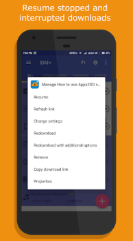 Download 1DM Lite: Browser & Downloader Tools for Android screenshot 5