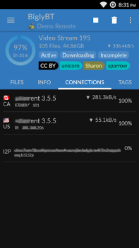 Download BiglyBT, Torrent Downloader Tools for Android screenshot 3