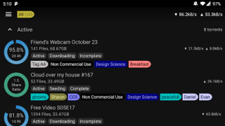 Download BiglyBT, Torrent Downloader Tools for Android screenshot 5