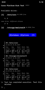 Download CPDT Benchmark〉Storage, memory Tools for Android screenshot 6