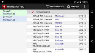 Download HWMonitor PRO Tools for Android screenshot 3