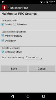 Download HWMonitor PRO Tools for Android screenshot 4