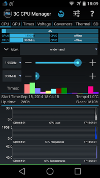 Download 3C CPU Manager (root) Tools for Android
