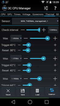 Download 3C CPU Manager (root) Tools for Android screenshot 4