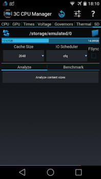 Download 3C CPU Manager (root) Tools for Android screenshot 5