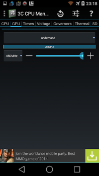 Download 3C CPU Manager (root) Tools for Android screenshot 6