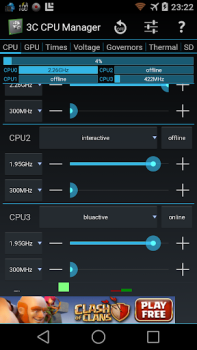 Download 3C CPU Manager (root) Tools for Android screenshot 7