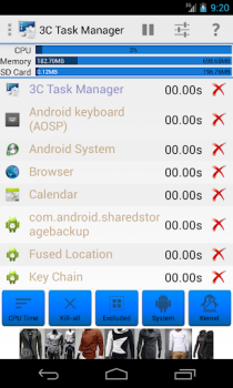 Download 3C Task Manager Tools for Android screenshot 2