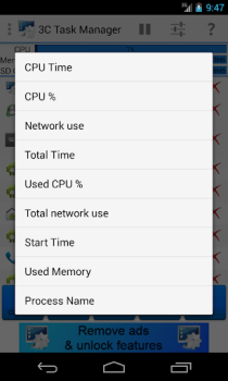 Download 3C Task Manager Tools for Android screenshot 6