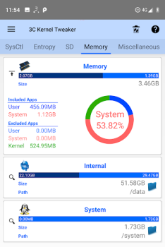 Download 3C System Manager (root) Tools for Android screenshot 3