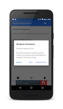 Download Ringtone Randomizer Personalization for Android screenshot 2