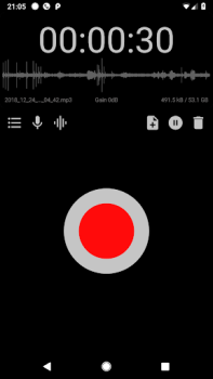 Download ASR Voice Recorder Music and audio for Android