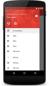 Download Wear Audio Recorder Music and audio for Android screenshot 2